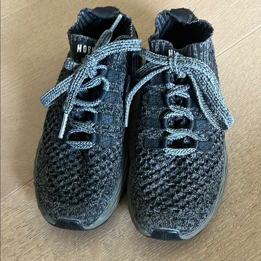 NO BULL Women’s allday Black/green Knit Sock Sneakers 8.5